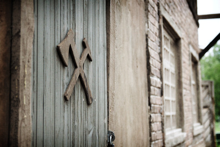 The door to the smithy