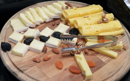 Smorgasbord - food choice in a restaurant. cheese menuの写真素材