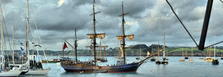 FRANCE. DOUARNENEZ-JULY-20, 2012: festival of sailing in the port of Brest: FRANCE....