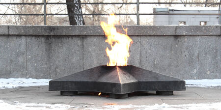 Eternal Flame. Krasnoyarsk area victoryのeditorial素材