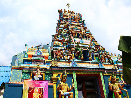 Hindu temple in Galleの写真素材