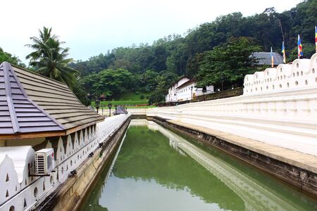 The moat around the Royal Palace. Kandyのeditorial素材