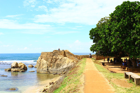 Observation deck, Galle Fortの写真素材