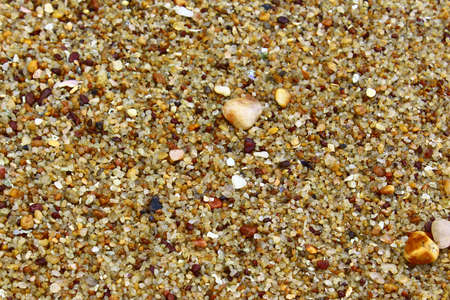 The grains of sand on Mirissa beach, Sri Lanka