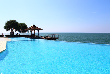 Pool, Hotel Saman Villas, Sri Lankaのeditorial素材
