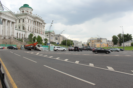 Borovitskaya Square, Moscowのeditorial素材