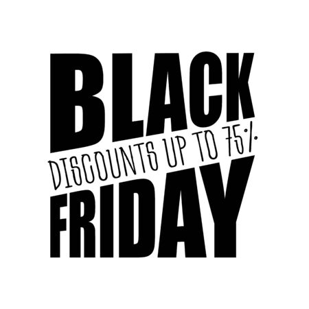 Black Friday. Diagonal slope. Vector.のイラスト素材