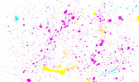 Abstract background of water color on white paperの写真素材