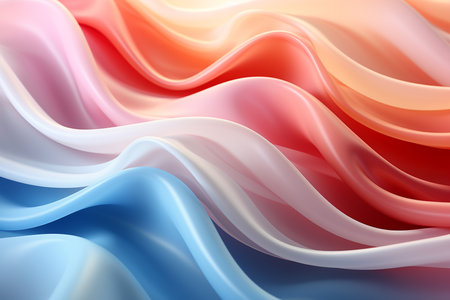 Abstract background. Elegance overlay element. Overlap color background. Curve and blend Backdrop with copyspace. Generative Aiの素材