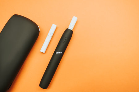 Heating tobacco system IQOS, iqos tobacco product technologies.のeditorial素材