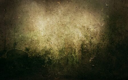 Grunge abstract background with mould stains over an old wallの写真素材