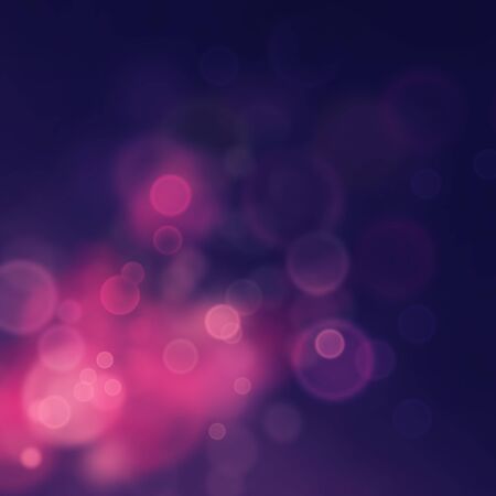 Purple Festive Christmas  elegant  abstract background with  bokeh lights and starsの写真素材