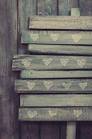 Valentine's day background with hand drawn elements. Valentines vintage background. Retro rustic backdrop.の写真素材