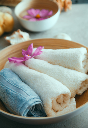 Spa natural concept.  Spa and wellness setting.の写真素材