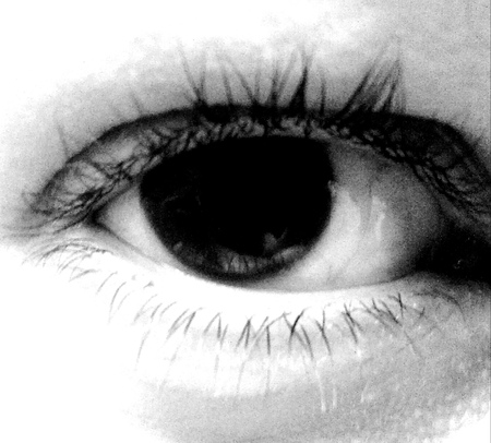 Eye and lashesの写真素材