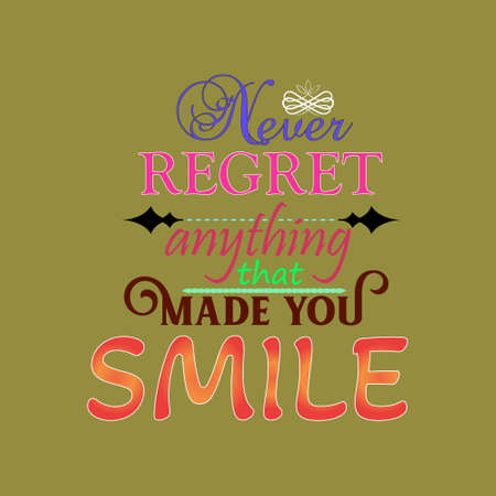 Typography of motivation quotes design. quotes design.のイラスト素材
