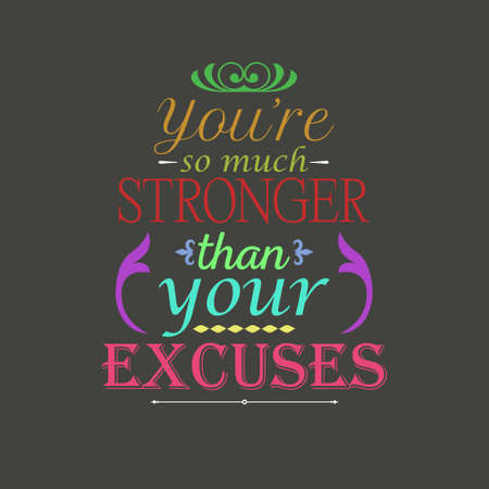 Typography of motivation quotes design. quotes design.のイラスト素材