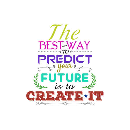 Typography of motivation quotes design. quotes designのイラスト素材