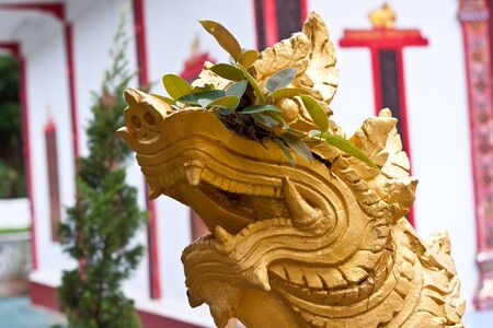 Detail of a Wat Temple of ,Thailand 