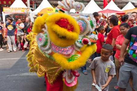 BANGKOK,Chinatown/THAILAND-February 10:Chinese New Year traditions Chinese New Year Celebrations on February 10, 2013 in BANGKOK のeditorial素材
