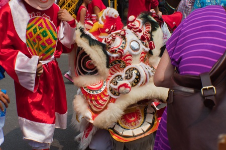 BANGKOK,Chinatown/THAILAND-February 10:Chinese New Year traditions Chinese New Year Celebrations on February 10, 2013 in BANGKOK のeditorial素材