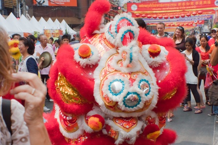 BANGKOK,Chinatown/THAILAND-February 10:Chinese New Year traditions Chinese New Year Celebrations on February 10, 2013 in BANGKOK のeditorial素材