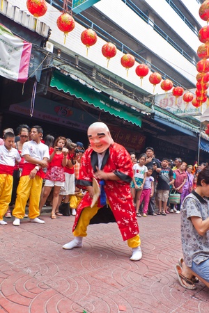 BANGKOK,Chinatown/THAILAND-February 10:Chinese New Year traditions Chinese New Year Celebrations on February 10, 2013 in BANGKOK のeditorial素材