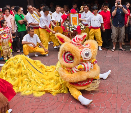 BANGKOK,Chinatown/THAILAND-February 10:Chinese New Year traditions Chinese New Year Celebrations on February 10, 2013 in BANGKOK のeditorial素材