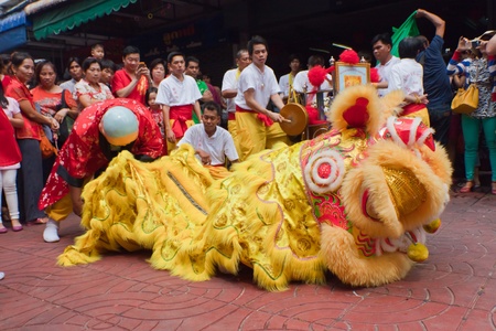 BANGKOK,Chinatown/THAILAND-February 10:Chinese New Year traditions Chinese New Year Celebrations on February 10, 2013 in BANGKOK のeditorial素材