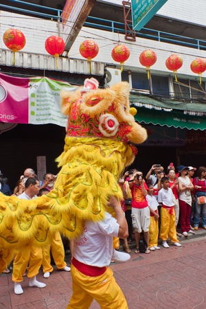 BANGKOK,Chinatown/THAILAND-February 10:Chinese New Year traditions Chinese New Year Celebrations on February 10, 2013 in BANGKOK のeditorial素材