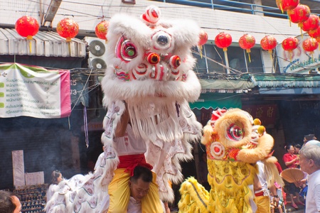 BANGKOK,Chinatown/THAILAND-February 10:Chinese New Year traditions Chinese New Year Celebrations on February 10, 2013 in BANGKOK のeditorial素材