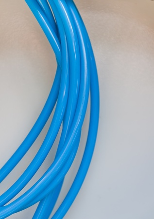 Multicolored computer cable の写真素材