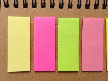 Notebook Colored paper