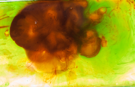 colorful abstract watercolor texture の写真素材