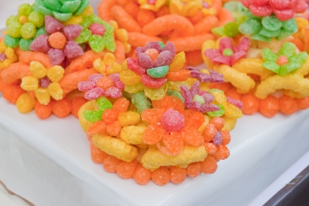 BANGKOK THAILAND - NOVEMBER 17 : Loy Krathong festival, Thai people buy flowers and candle to light and float on water to celebrate the Loy Krathong festival on November 17, 2013 in Bangkok, Thailand. のeditorial素材