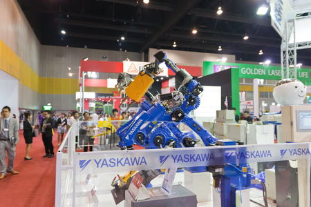 BANGKOK THAILAND - NOVEMBER 20-23 at Bitec Bangna, Bangkok, Thailand Exhibition Machinery for the production.thai metalex   November 20-23, 2013のeditorial素材