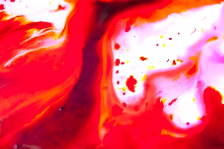 Abstract color on paper