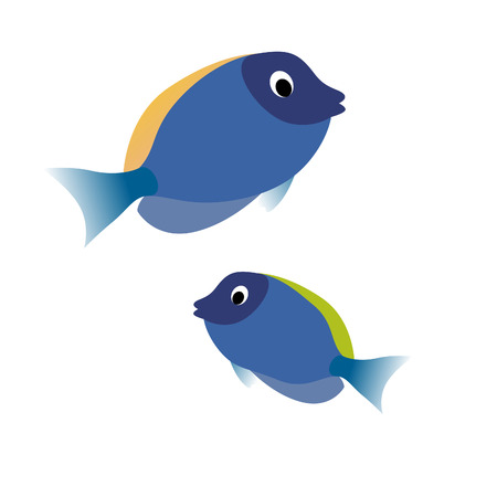 vector fishのイラスト素材