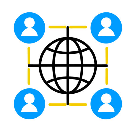 Social Network Icon. Flat style vector EPS 10. Editable stroke.の写真素材