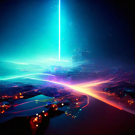 Futuristic technology style background ready for presentation or banner design.の素材