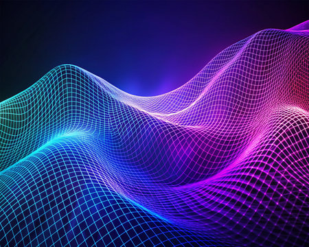 Abstract vector background. Futuristic technology style. Elegant background for business tech presentations.の素材