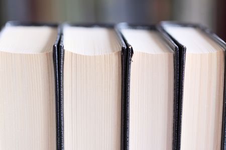 books closeupの写真素材