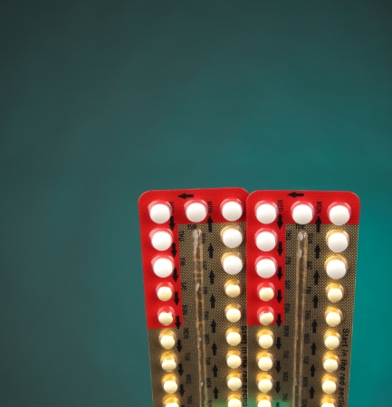 macro of medical pills packの写真素材