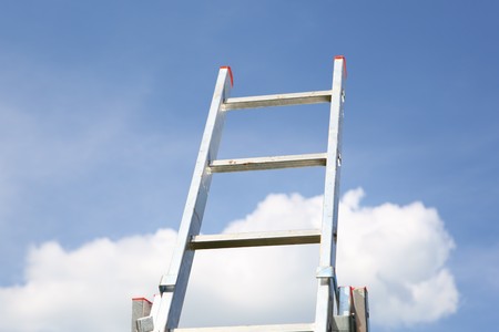 stairs to the skyの写真素材