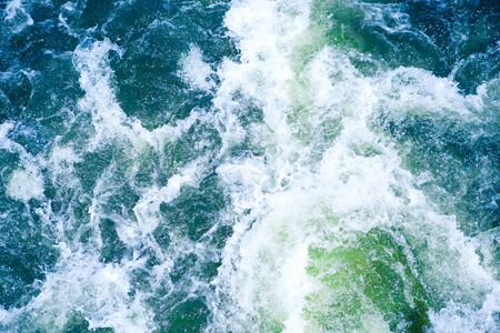 foamy water