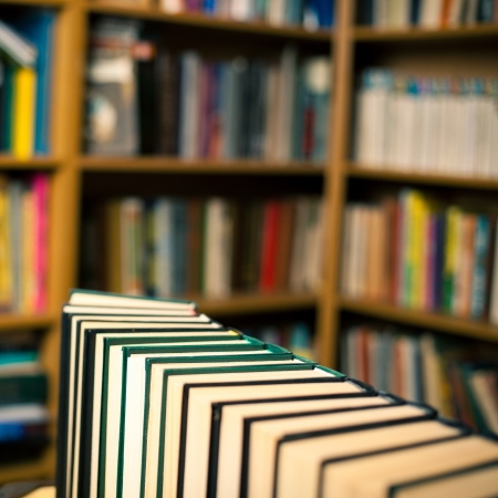 stack of books