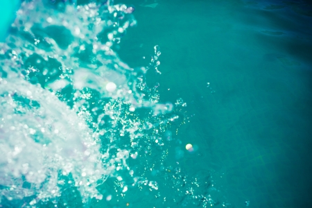 abstract splashing waterの写真素材