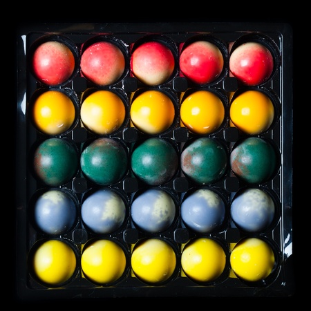 colorful chocolate candies