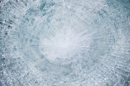 bulletproof glass after test