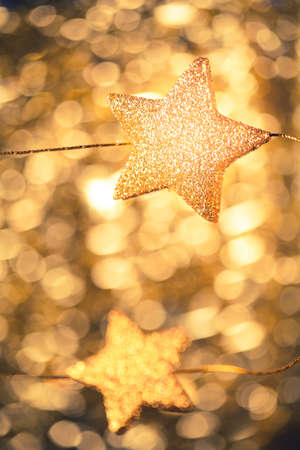 abstract festive stars background